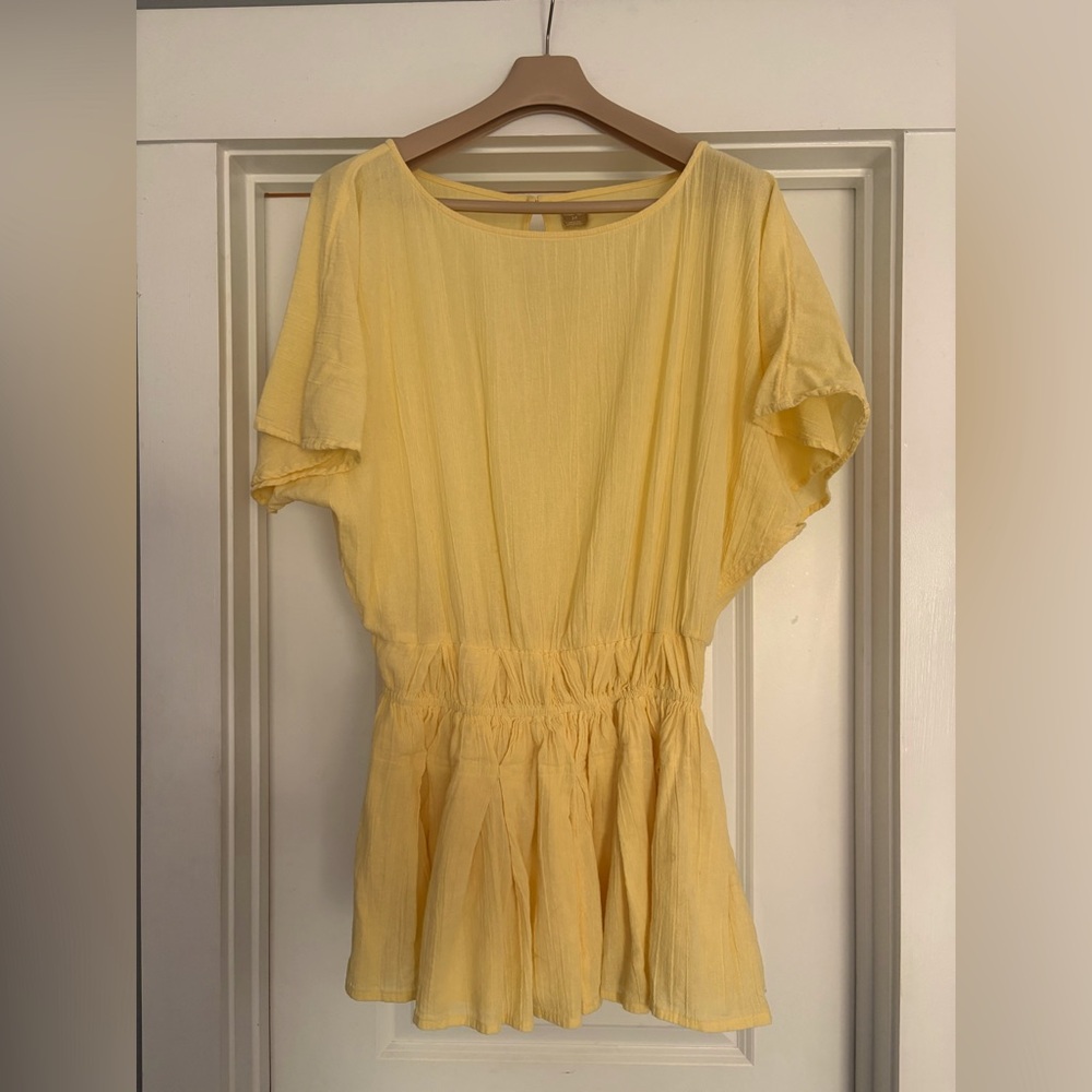 Free People "Sutton" mini dress.